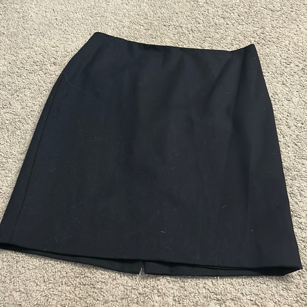 Black pencil skirt